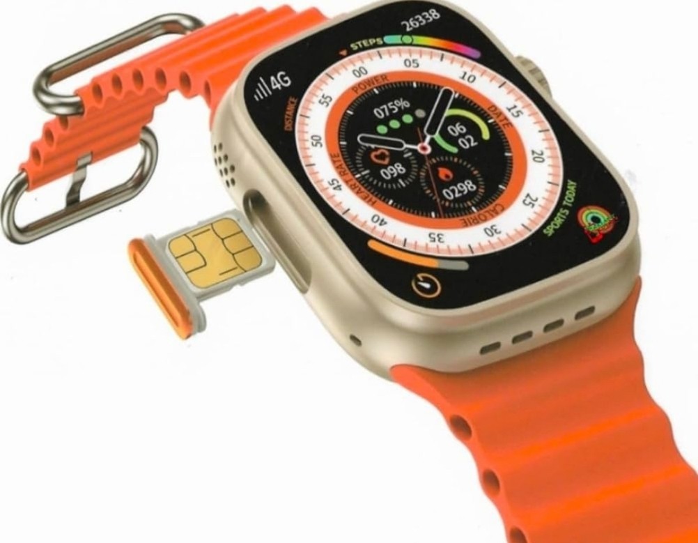 ساعة ذكية بشريحة 4G - وتدعم الاتصال وال WIFI وتحميل الواتس والتطبيقات ذاكرة 16 قيقا