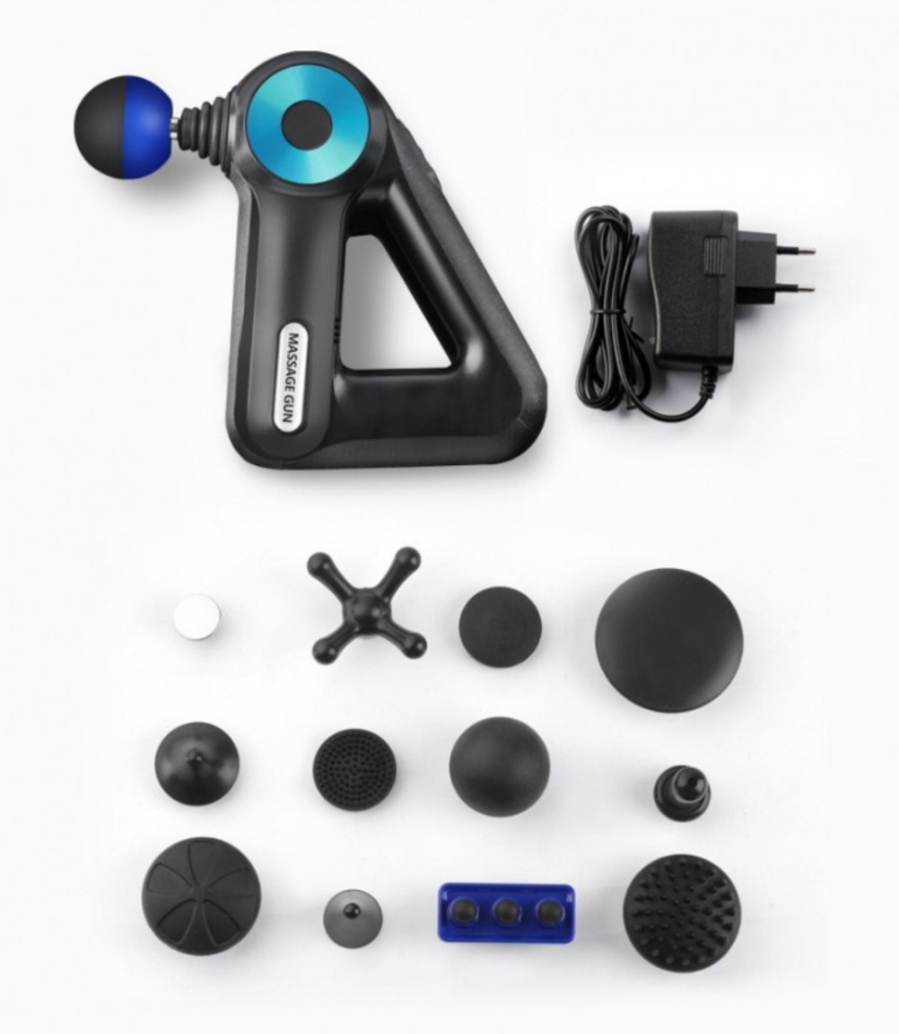 أفضل جهاز تدليك ب 12 شكل المفضل لدى كرستيانو احترافي لاسلكي (شحن) 12 رأس