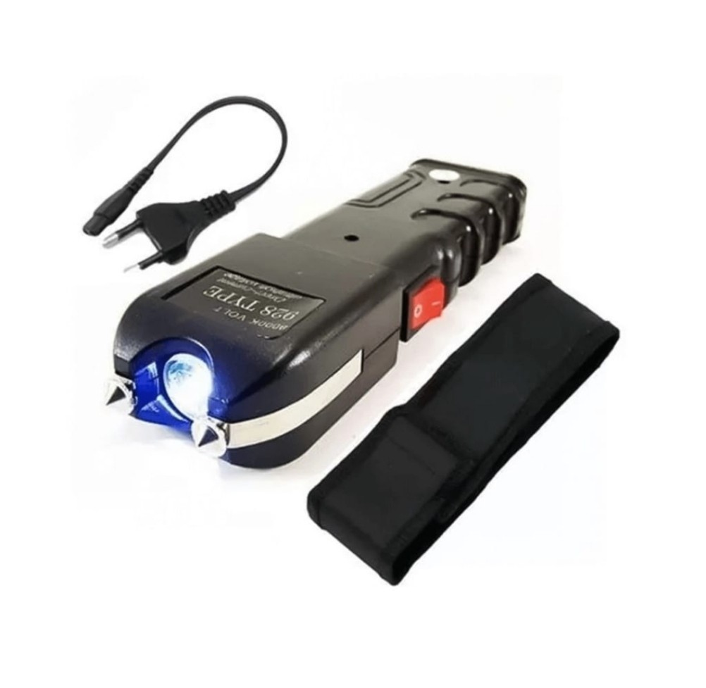 اقوى صاعق كهرباء حماية بقوة 60000 الف فولت +مصباح +شنطة