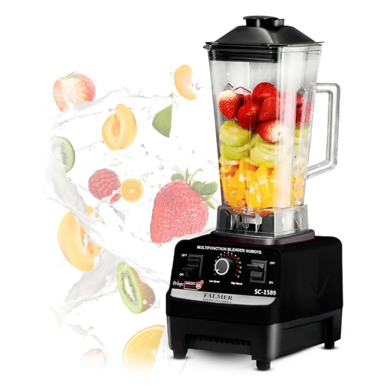 كساره الجليد الاصلي 100 ENZO الايطالية  تطحن الزجاج - 2 لتر ضد الكسر  15- سرعة من النحاس