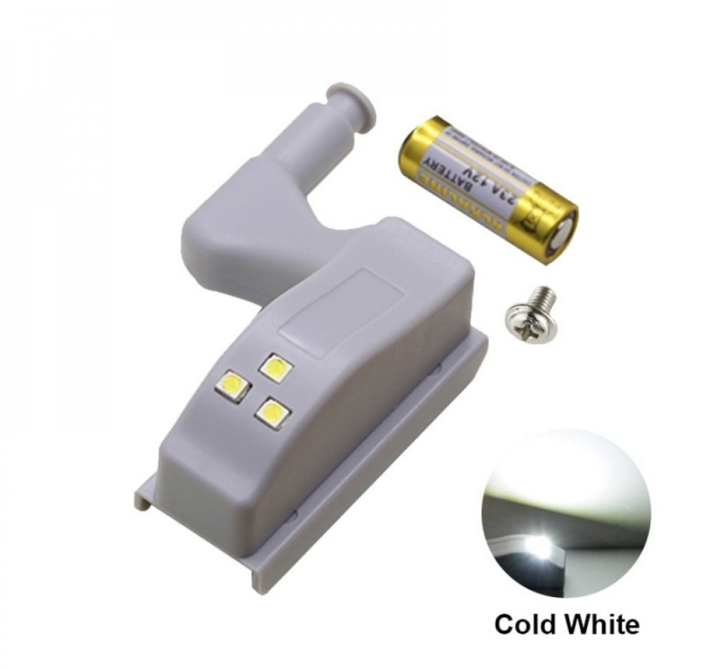 إضاءة دواليب تلقائي عند فتح الباب تركب بالمفصلات سهلة التركيب عملية بضوء قوي